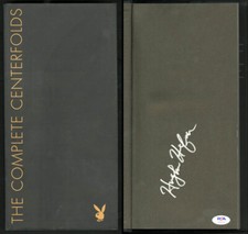 Hugh Hefner SIGNED Playboy  Centerfold HC 1st Ed Pr LETTER PSA/DNA AUTOGRAPHED