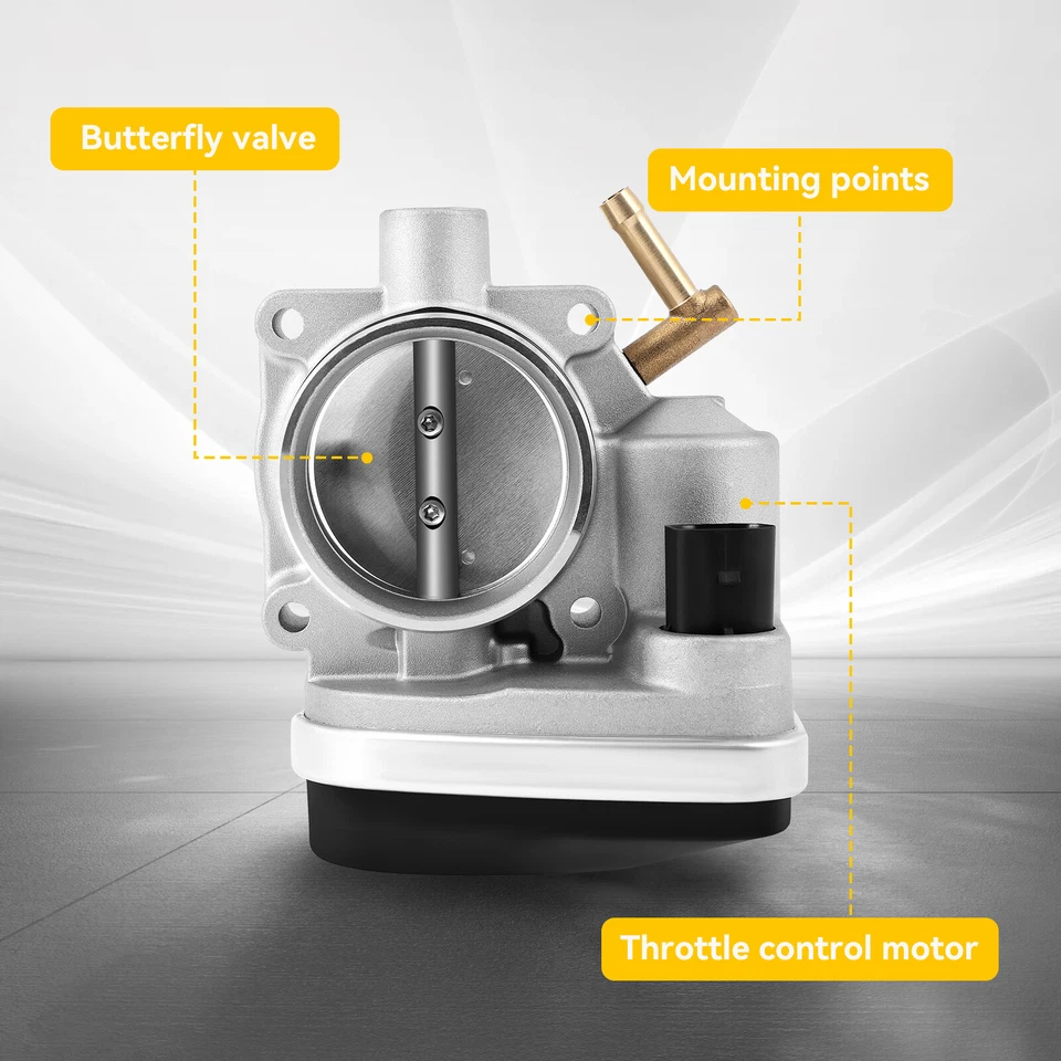 Throttle Body for Mini Cooper 1.6L Supercharged 2002 2003 2004 2005 2006 S20078 - Image 3 of 4
