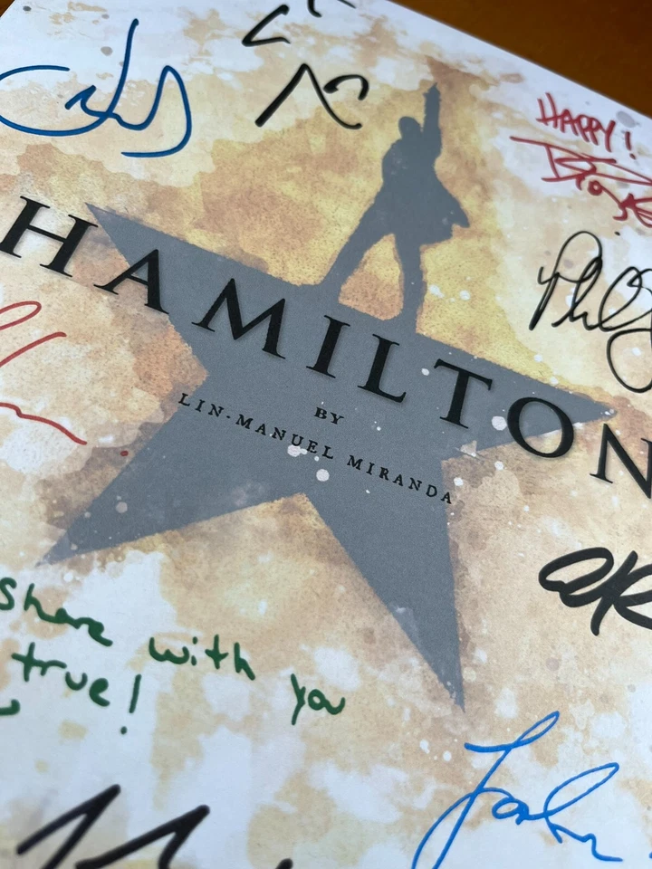 Hamilton Script Signed- Autograph Reprints- 146 Pgs- Hamilton Broadway Musical - Image 4 of 4