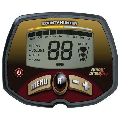 Bounty Hunter PROQD Metal Detector; Carry Bag, Headphone Adapter, Trowel, + 9V&nbsp;