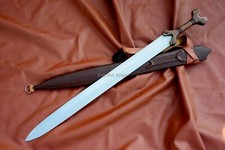 Épée viking à lame longue de 24 pouces - Épée faite main - Chasse, Camping, épée tactique