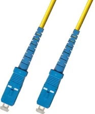 RiteAV 6M (19.68ft) OS2 SC to SC Fiber Optic Cable Simplex Singlemode