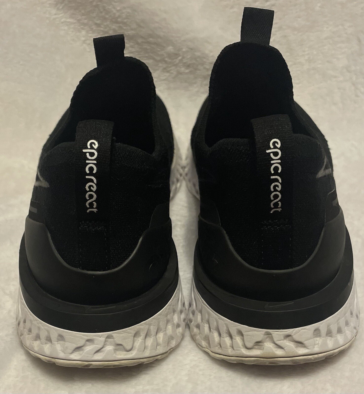 Size 10 - Nike Epic Phantom React Flyknit Black - image 4