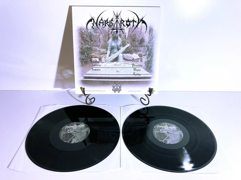 NARGAROTH Jahreszeiten Gatefold Двойная Пластинка Черный Винил Иуда Искариот - Изображение 2 из 3