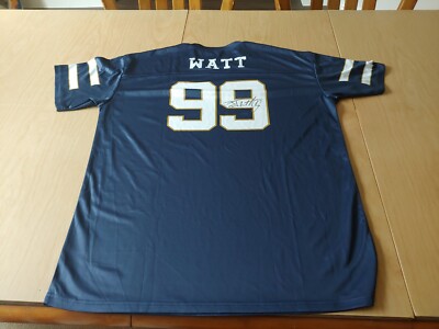JJ WATT AUTOGRAPH SIGNED MILLER LITE JERSEY #99 LARGE