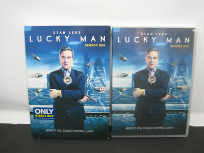 stan lees lucky man season 1 dvd set w/slipcover movie sealed best buy exclusive
