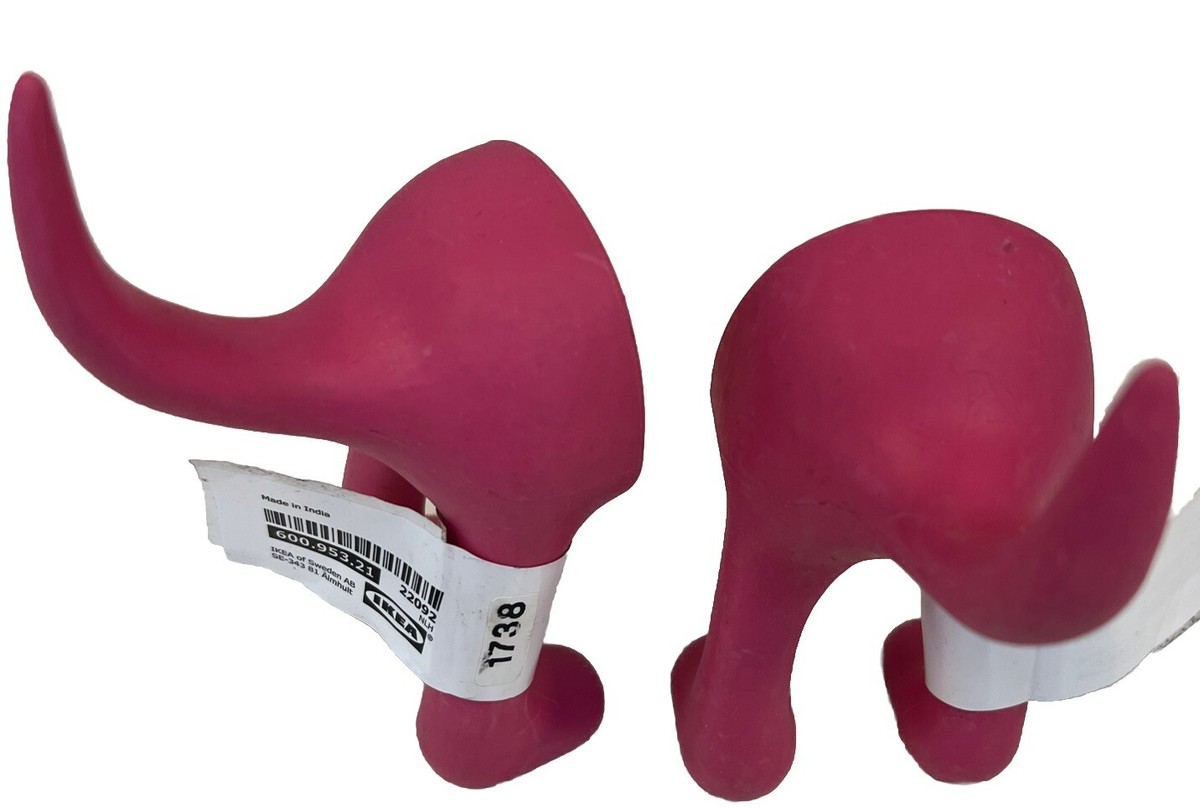 Ikea Bästis Wand Haken Garderoben Tür Anhänger Leine Schlüssel Aufhänger Pink