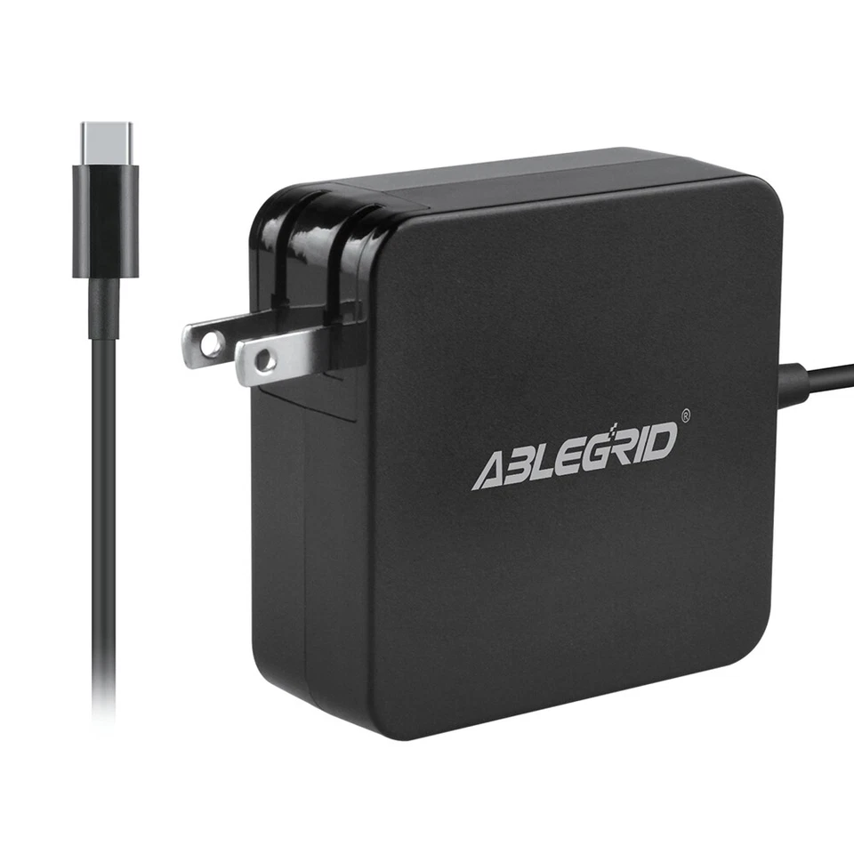 Cargador adaptador de CA USB-C 65W para HP EliteBook 645 655 835 840 845 860 G9 con cable Foto 2 de 4