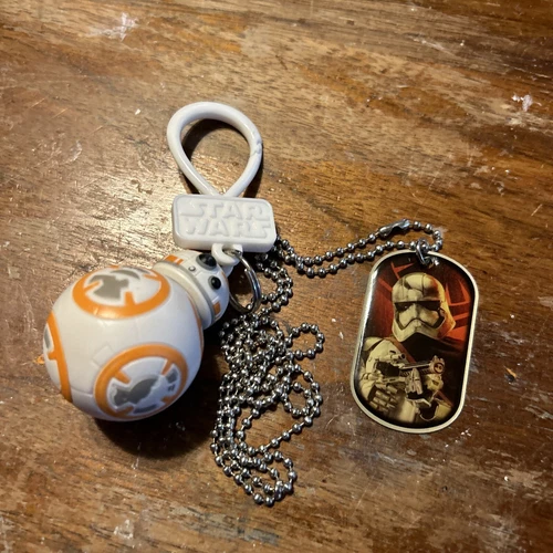 Star Wars BB-8  Keychain Force Awakens Dog Tag Necklace CAPTAIN PHASMA #15/16