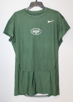 green nike compression shirt
