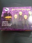 Halloween skull with head scarf lights 10 lights clear bulbs indoor outdoor bran — photo 2