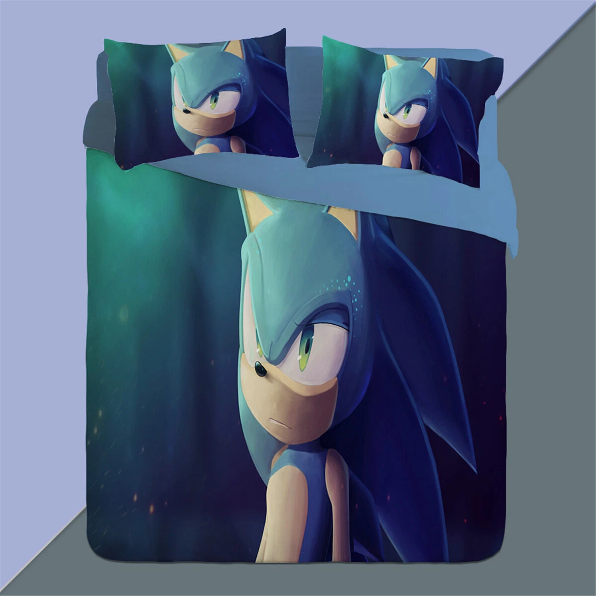 Sonic The Hedgehog Bedding Set, Bedroom Decoration