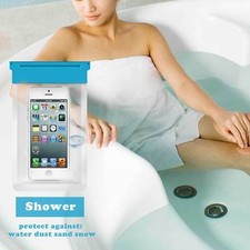 Neck Strap Waterproof Underwater Pouch Dry Case Cover For Smartphone iPad Tablet