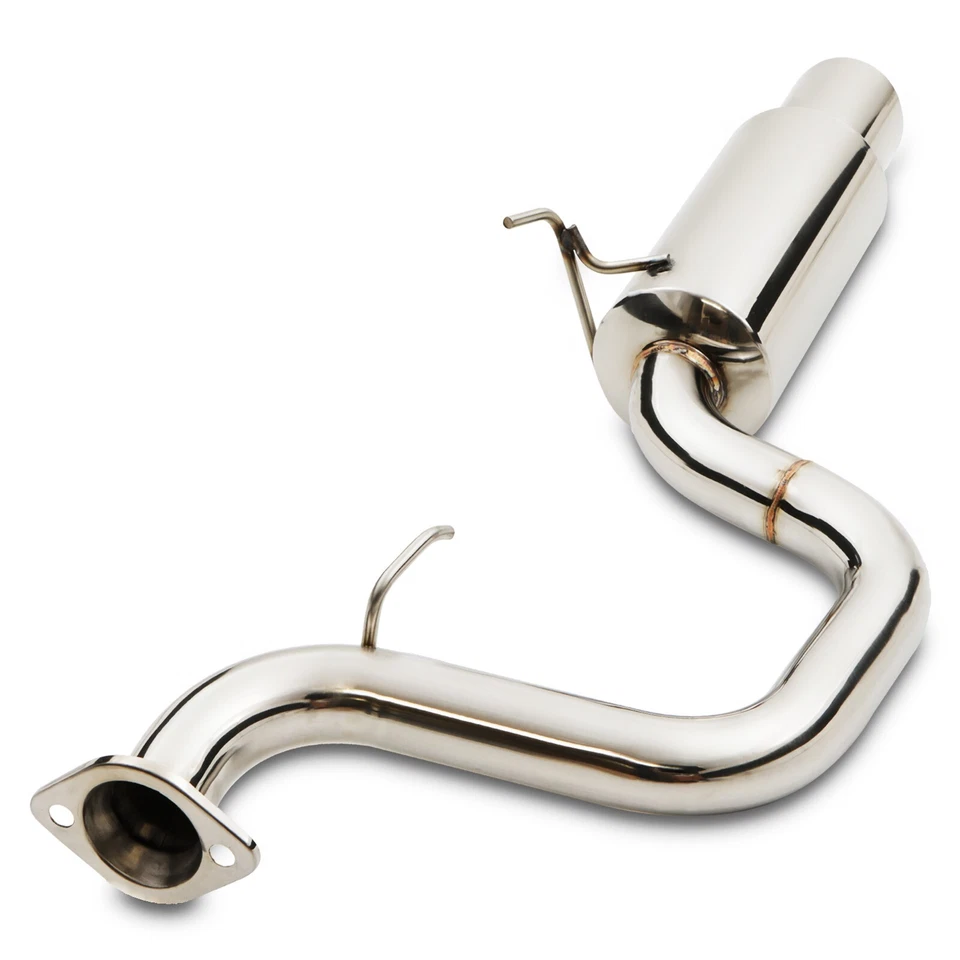 SILENZIATORE POSTERIORE INOX PER TOYOTA CELICA T23 GT ZZT 1.8 140 190CV 00-05 - Immagine 2 di 4