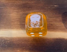 YuGiOh! Legendary Duelist Season 3 Dice- Junk Synchron Orange