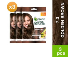 3x Garnier Natural Hair Colors Hair Dye #7.3 ...