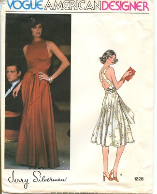 Vogue Sewing Pattern 1228 Misses' Evening Dress Jerry Silverman Size 12 Uncut | eBay Vogue Sewing Pattern 1228 Misses' Evening Dress Jerry Silverman Size 12 Uncut | eBay