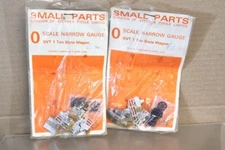 STEPHEN POOLE O-16.5 KIT BUILT RAKE of 2 GVT 1 TON SLATE WAGON kit ol