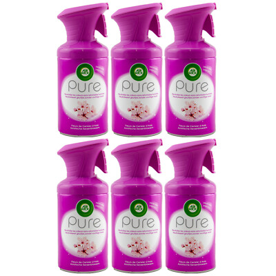 Air Wick pure Duftspray KIRSCHBLÜTENZAUBER 6 x 250ml Raumspray Lufterfrischer