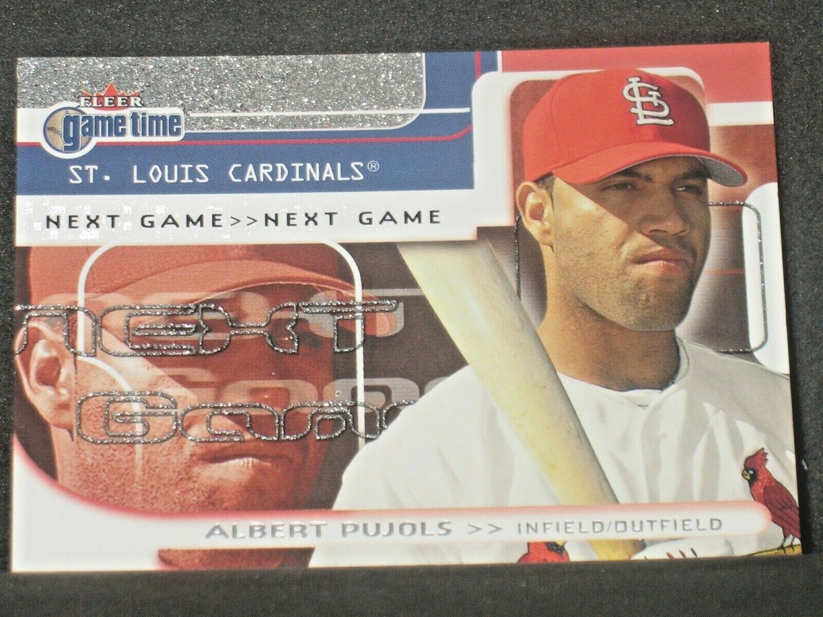 Albert Pujols 2001 Fleer Game Time Rookie #121 (1808/2000) St