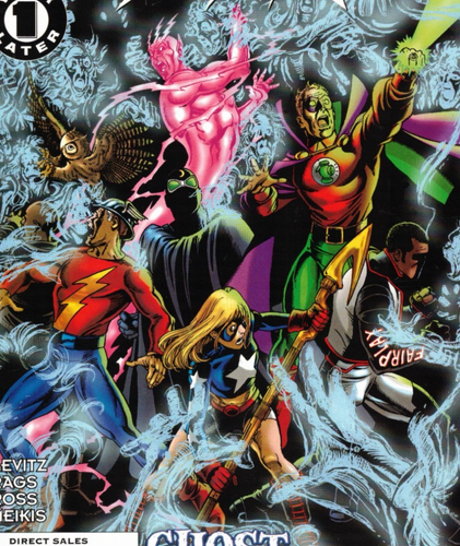 JSA #83 Justice Society!  Ghost Story!   VF/NM 2006  DC Comic - Afbeelding 10 van 14