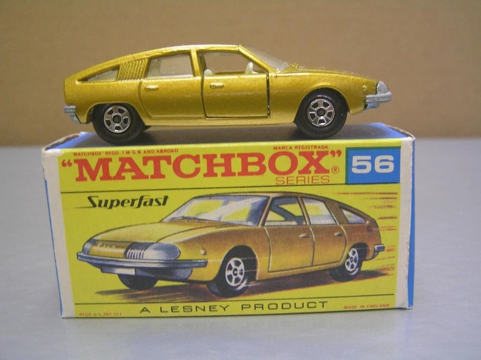 Matchbox Superfast MB56 BMC Pininfarina made in England Lesney Mint in Box - Image 4 of 4