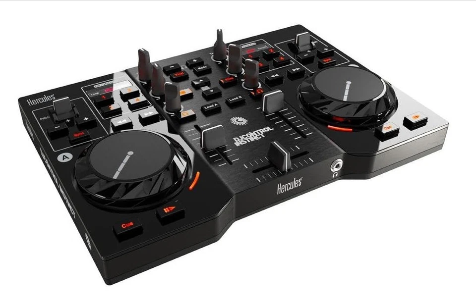 Hercules │DJ Control Instinct│table de mixage│contrôleur DJ│ 2 platines - Imagen 3 de 4