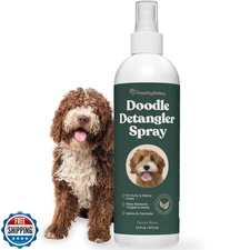 Doodle Detangler Spray - Natural Dog Detangling Spray and Leave in Conditione