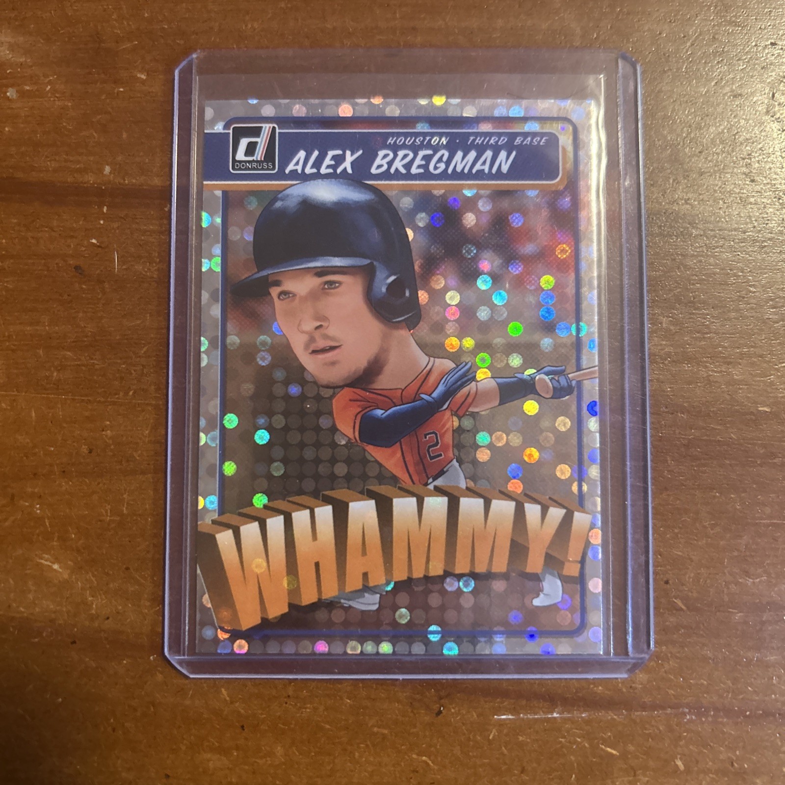 2020 Panini  Donruss Baseball Case Hit #AB Alex Bregman Whammy!