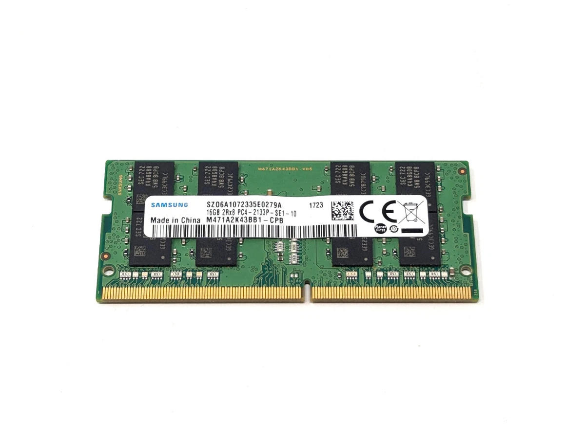 PC4-17000 (DDR4-2133) Bus Speed 16 GB Total Capacity DDR4 SDRAM