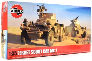 Airfix Ferret Scout Car Mk.1 1:35 Scale Plastic Model Tank Kit A1386