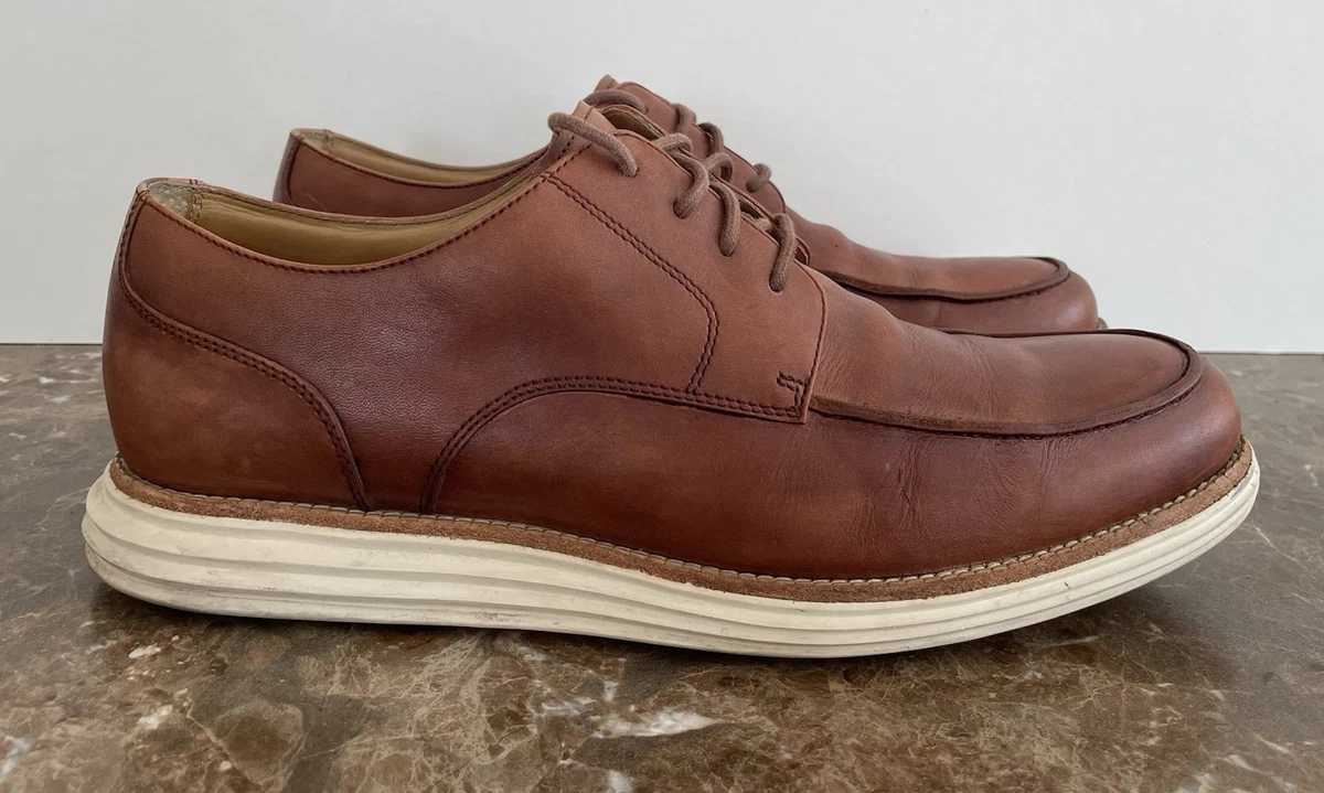 Cole Haan C12601 LunarGrand Brown Apron Moc Casual Oxfords Men\'s US 9 M *READ* Amazon.com | Cole Haan American Classics Long Wing Loafers  main image 2