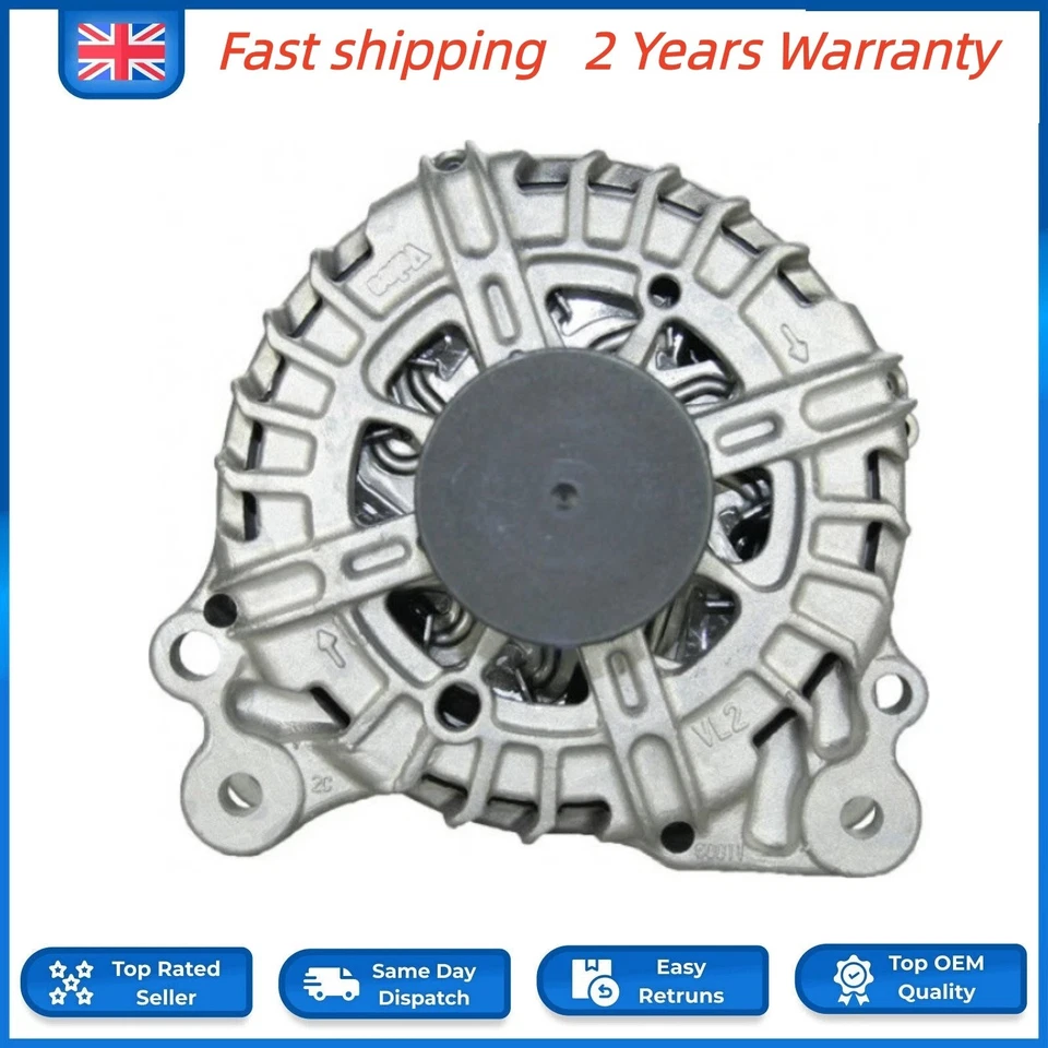 Alternator For Audi Skoda Seat VW (including Stop-Start) 1.4 2.0 TDi 2012-2018 - Image 4 of 4