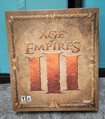 AGE OF EMPIRES 3 COLLECTOR'S EDITION PC Big Box Complete 2005