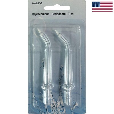 Periodontal Tips for Oral Irrigators - Value Pack of 2 for Dental Care