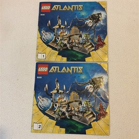 LEGO Atlantis: 8061 Gateway of The Squid *Complete*