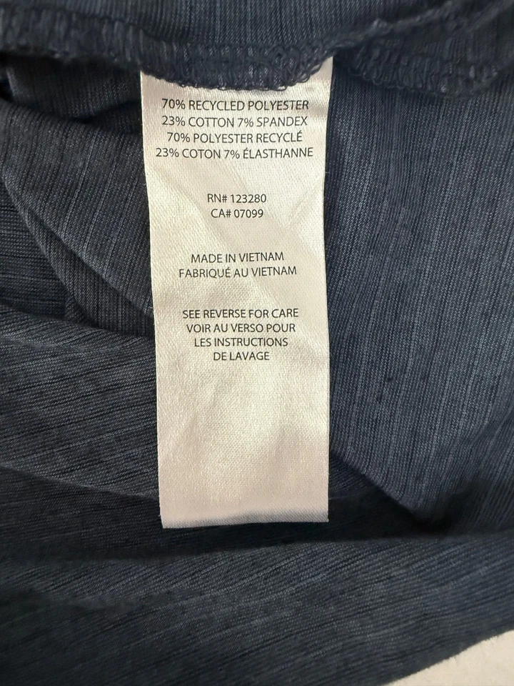 TRAVIS MATHEW blue short sleeve performance shirt Men's S - Image 3 of 3