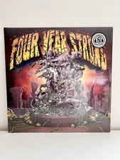 Four Year Strong Enemy Of The World Orange Yellow Split Vinyl Limited /250