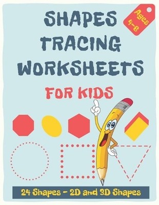 Shapes Tracing Worksheets for Kids:..., Publisher, Joud