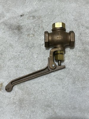 Lunkenheimer Brass Steam Whistle 1/2'' 200 Valve