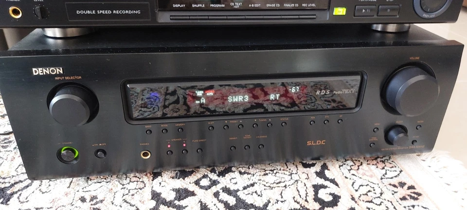 Denon DRA-500 AE Philips CDR CD Recorder 3 CD Changer + 2 CANTON Fonum 301 TOP - Bild 2 von 4