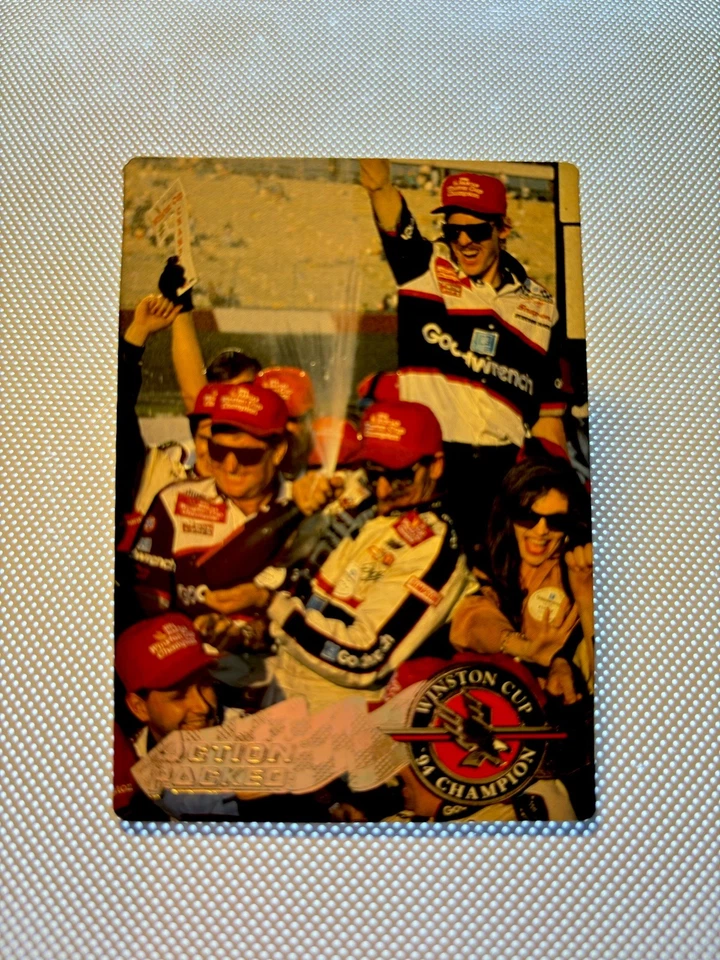 1995 Action Packed Preview - Dale Earnhardt #59 - Image 2 of 3