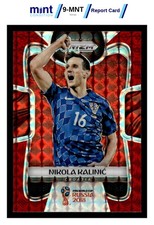 2018 PANINI PRIZM FIFA WORLD CUP NIKOLA 232 RED MOSAIC PRIZM MCG 10 CROATIA