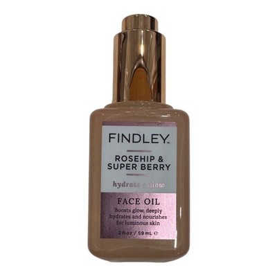 Findley Roseship & Super Berry Hydrate and glow face oil, 2 fl oz