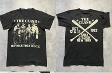 The Clash Tour 1982 Gift For Fans S to 5XL 2-sided T-shirt