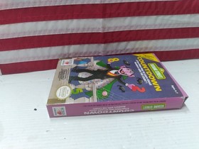 Vintage NES Sesame Street Countdown w/ box manual & sleeve