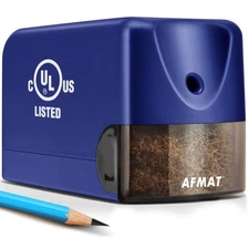 AFMAT Electric Pencil Sharpener, Heavy Duty Pencil Sharpeners for Classroom, ...