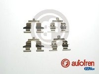 ZubehöRsatz Scheibenbremsbelag Autofren Seinsa D42822A FüR Nissan Qashqai T31 1
