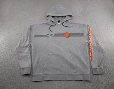 THIRTYTWO 32 Mens SANTA CRUZ Pullover Hoodie Sweatshirt Mens Size XL Skater