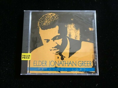 ELDER JONATHAN GREER Precious Lord CD black gospel soul 1994 Nashboro NEW